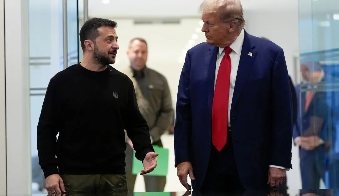 President Donald Trump with Zelenskyy in 2024 (Photo: AP)