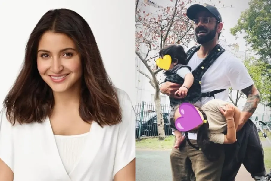 Anushka's b'day post for husband Kohli, featuring Virat with Akaay and Vamika, wins hearts