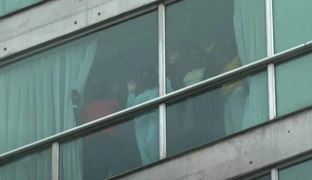 Migrants deported to Panama by the US being held in a detention center | Photo: Screengrab (AFP)