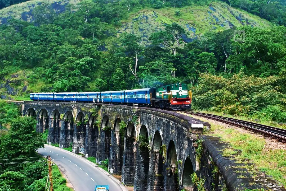 Kollam-Shenkottai railway line