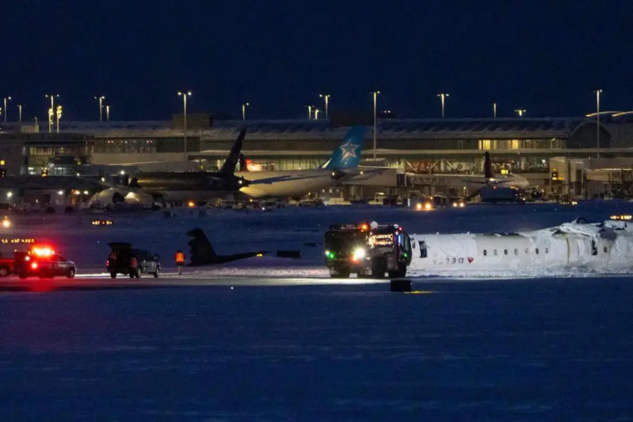 'Aircraft upside down, burning,' reveals air traffic control audio in Delta Flight crash