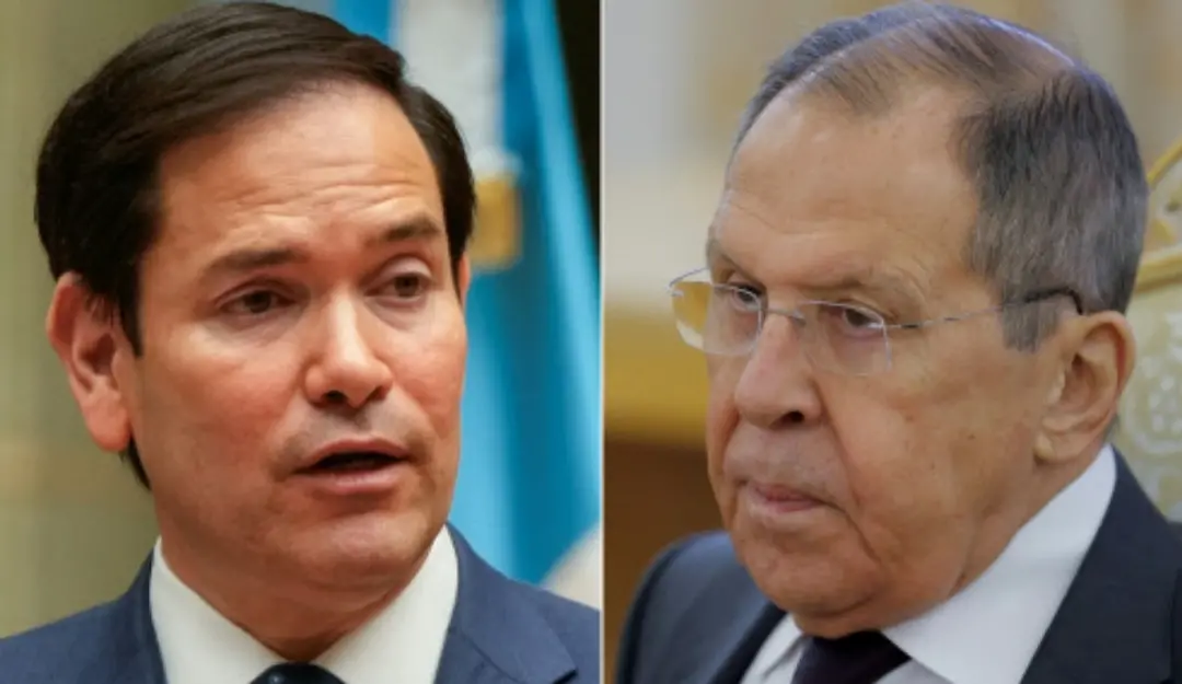 US Secretary of State Marco Rubio and Russian Foreign Minister Sergei Lavrov