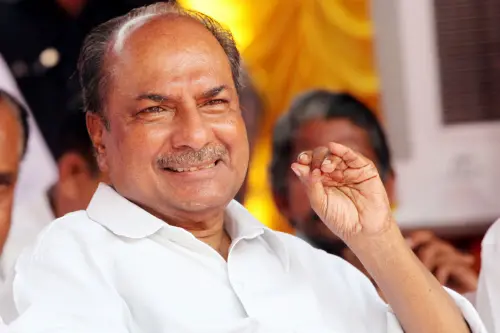 Former Kerala CM AK Antony turns 84