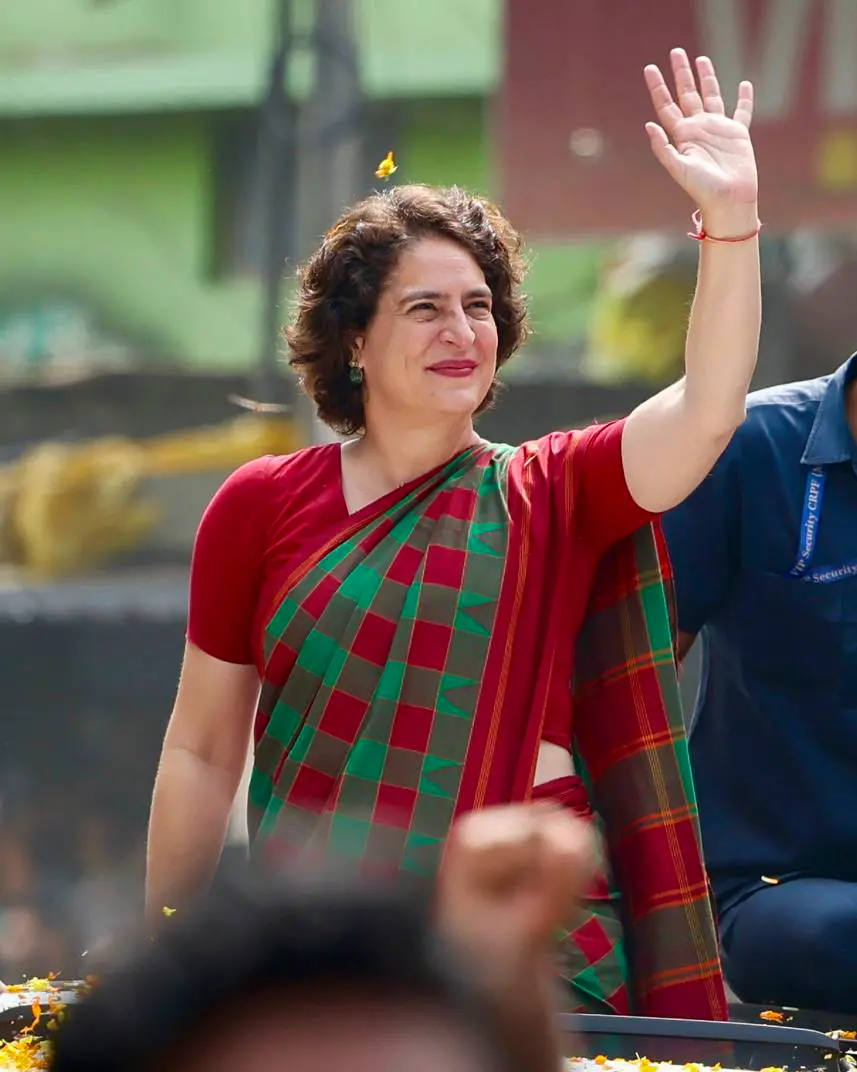 Priyanka Gandhi in Wayanad | Photo: PTI