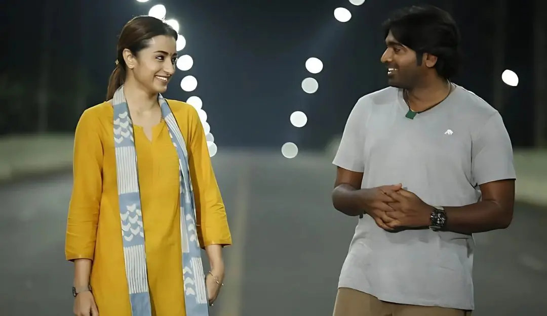 Trisha and Vijay Sethupathi in '96' | Photo: facebook.com/VijaySethupathi.Official