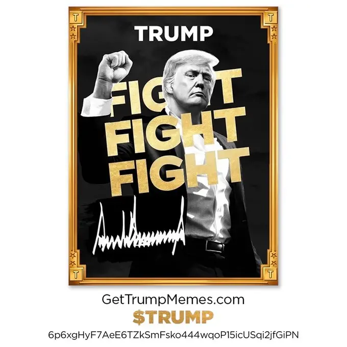 Trump meme coin | Photo: X