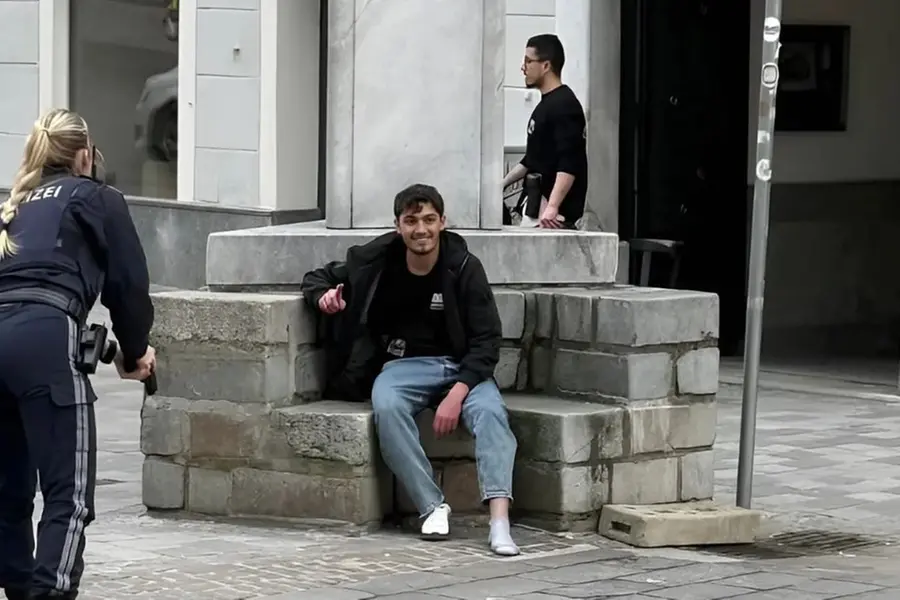 Syrian asylum seeker seen smiling during arrest after fatal knife attack on teenager in Austria