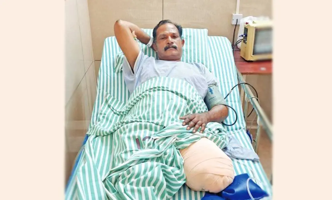 Retired Air Force officer PV Sureshan of Nileshwar