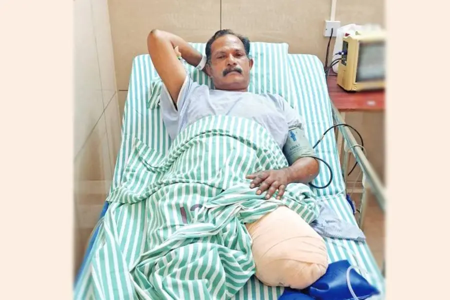 Railway police assault retd Air Force officer in Nileshwar; leg amputated, complaint filed