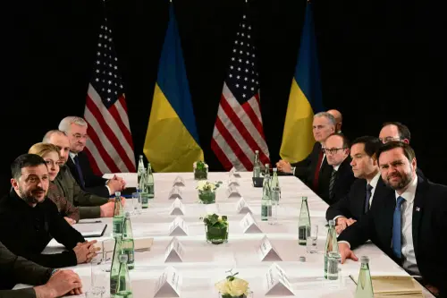Vance tells Zelensky US seeks 'lasting' peace amid Trump's push for deal with Moscow