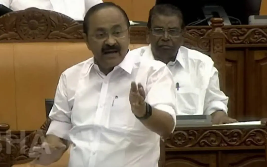 VD Satheesan speaks in Kerala Assembly | Photo: sabha tv