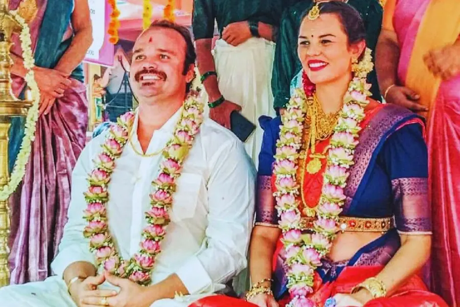 Kalari, yoga, love: A Danish-American couple’s journey to Kerala wedding