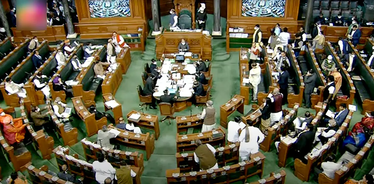 Lok Sabha. Photo: ANI