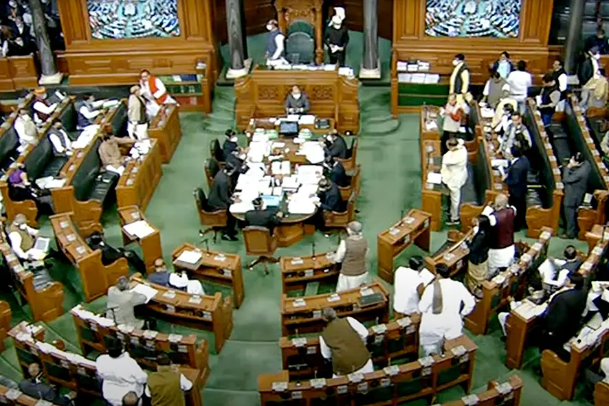 Lok Sabha proceedings adjourned for fourth time amid Opposition demand for debate on border issue
