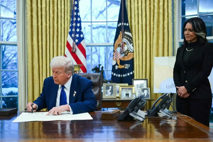 Tulsi Gabbard sworn in as Director of National Intelligence in USA | VIDEO