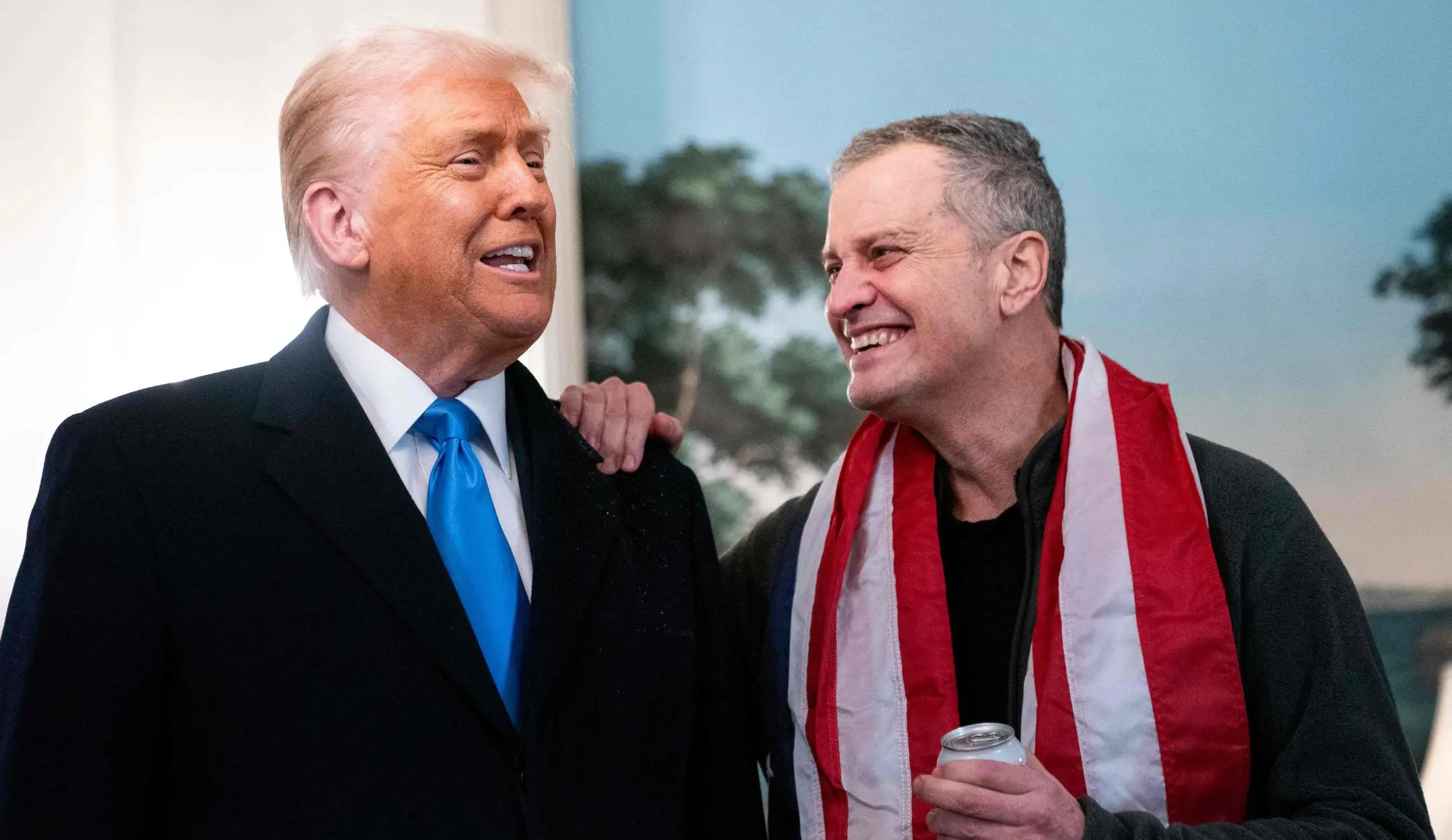 Donald Trump, Marc Fogel | Photo: AFP