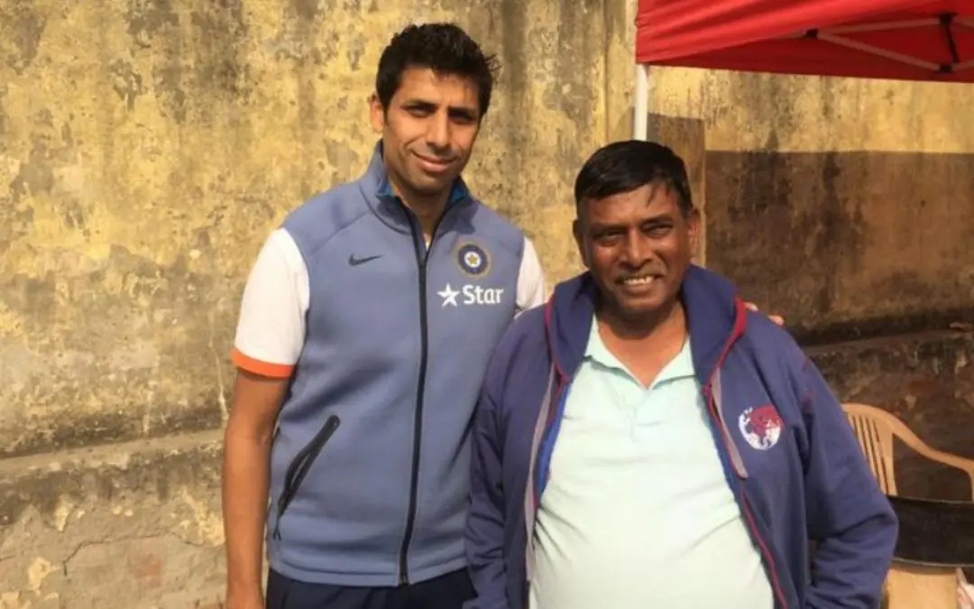 Ashish Nehra and Tarak Sinha | Photo: X