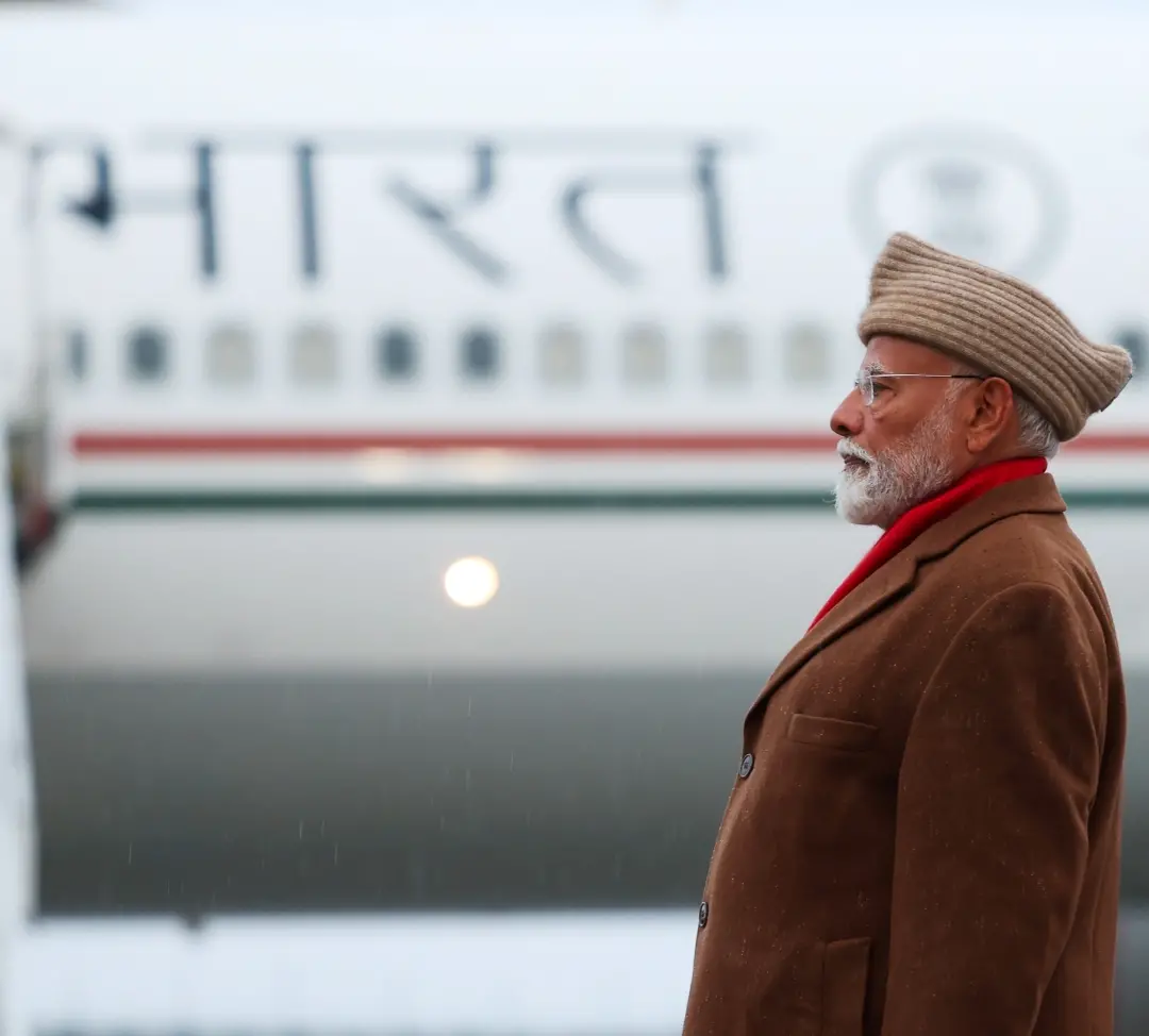 PM Narendra Modi arrives at Orly Airport, in Paris on Monday | Photo: ANI