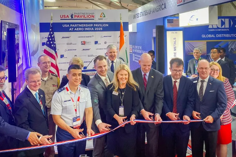 US pavilion opened at Aero India 2025, featuring cutting-edge aerospace and defense technologies