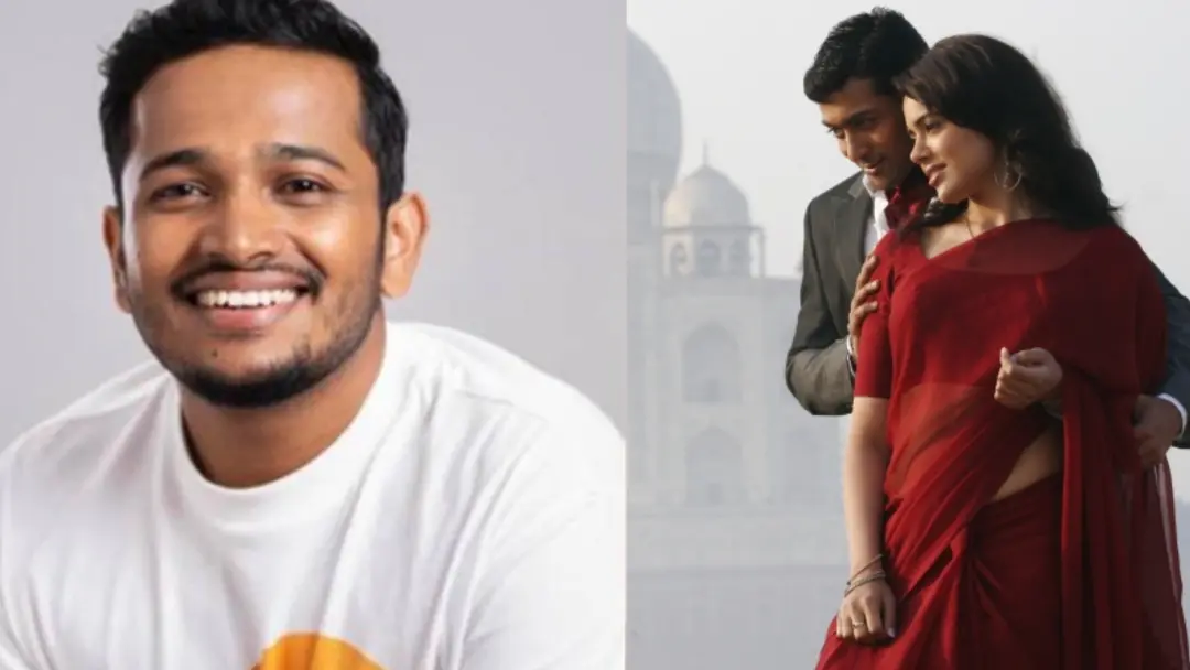 From (L) Basil Joseph, still from 'Vaaranam Aayiram' | Photos: MBI/X