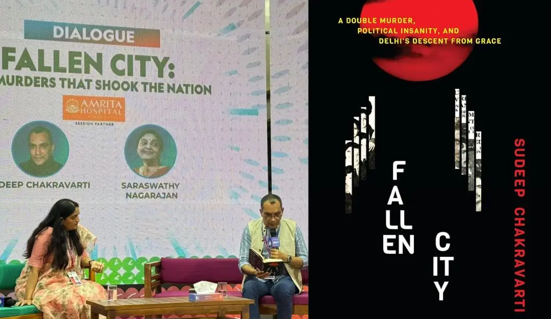 Sudeep Chakravarti talks about his book at MBIFL 2025