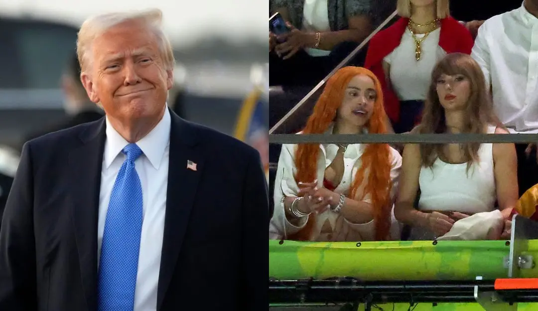 US President Donald Trump, Pop singer Taylor Swift