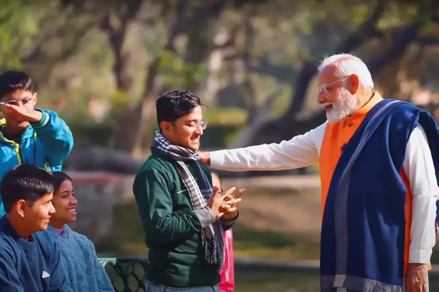 'Handle pressure like batters in a stadium,' PM Modi advises students in Pariksha Pe Charcha