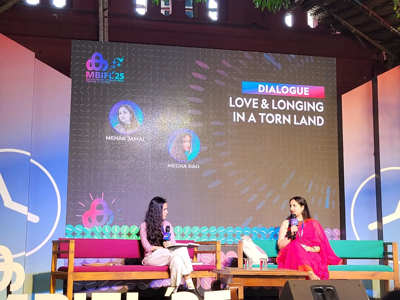 Megha Rao, Mehak Jamal at MBIFL 2025 | Photo: Mathrubhumi