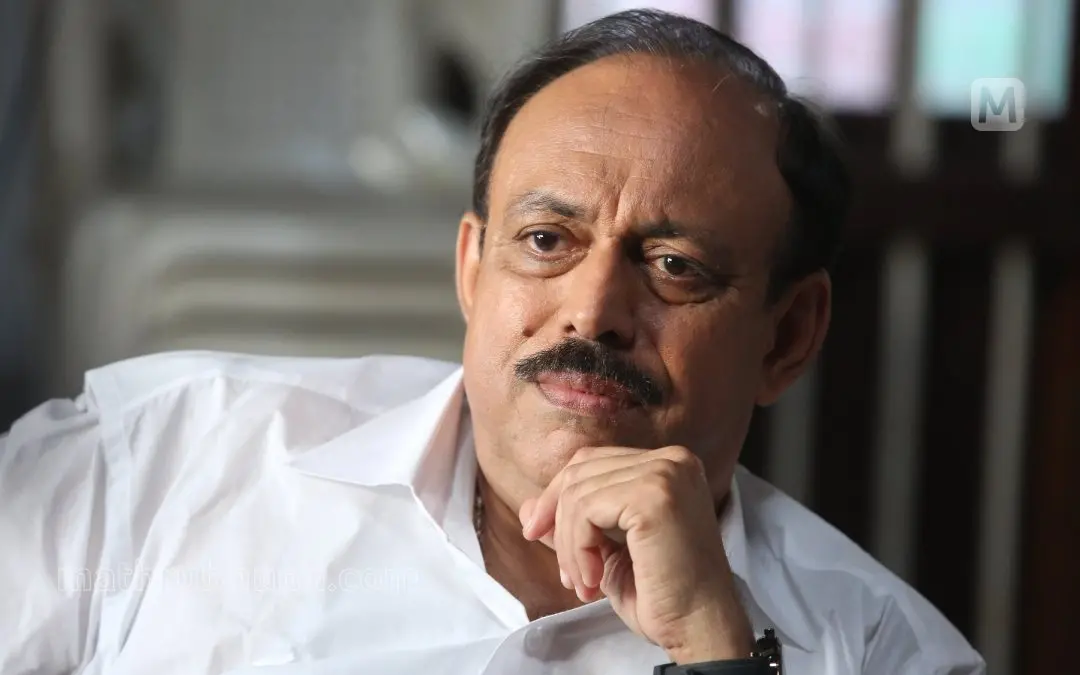 G. Suresh Kumar Photo: Mathrubhumi