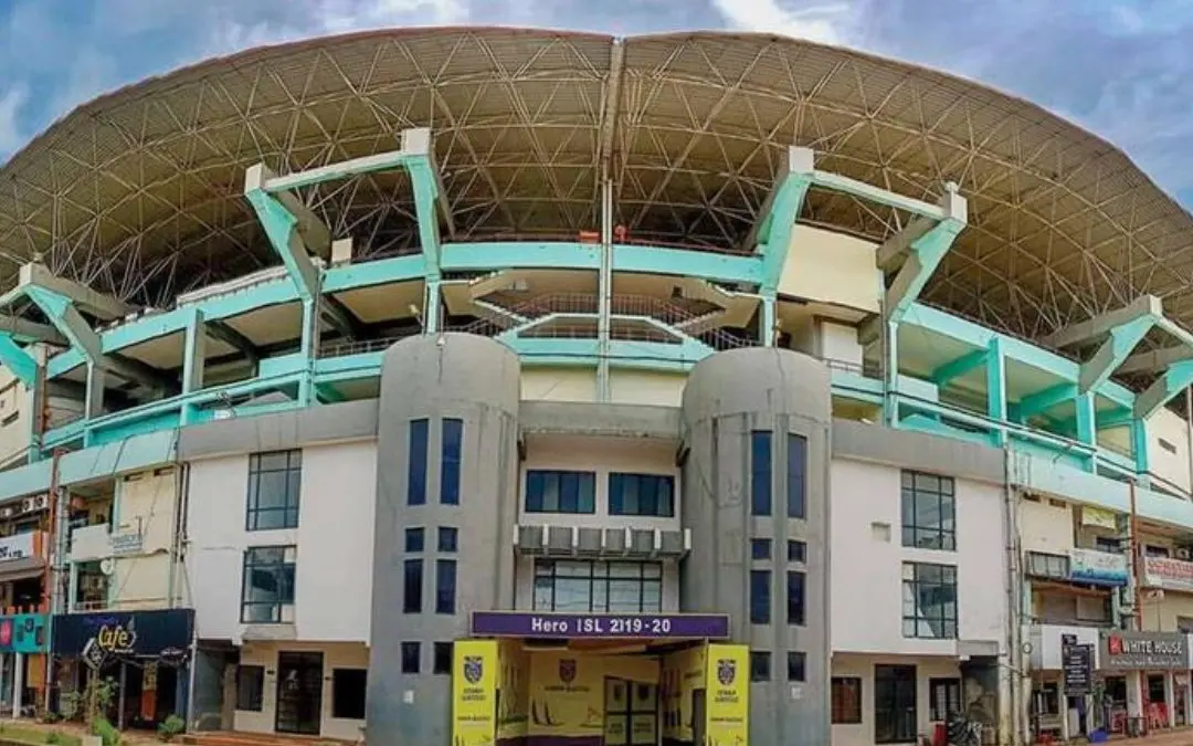 Jawaharlal Nehru International Stadium. Photo: B Muraleekrishnan