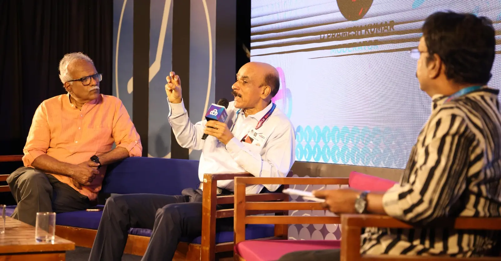 MG Radhakrishnan and Hemachandran at MBIFL 2025