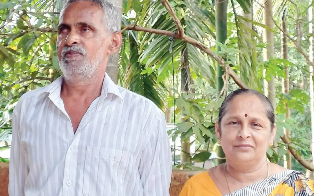 From (L) Vishwanathan and deceased Bhanumathi | Photo: MBI
