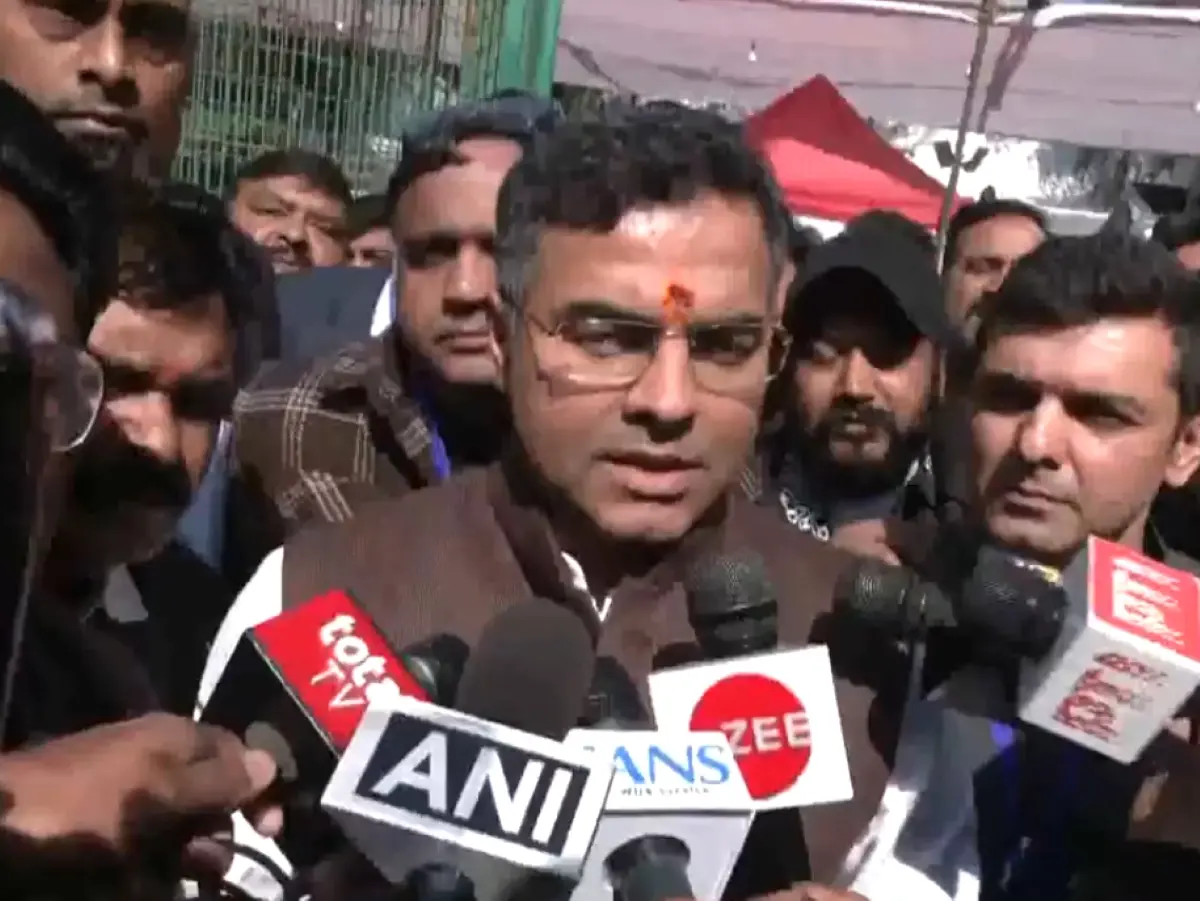 Parvesh Verma | Photo: Screen grab of X/ ANI