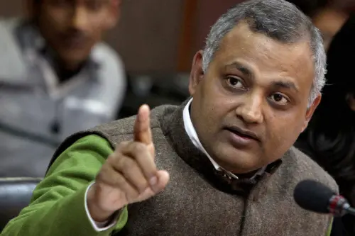 ‘The exit polls are made in BJP headquarters, there is nothing to worry about’: AAP’s Somnath Bharti