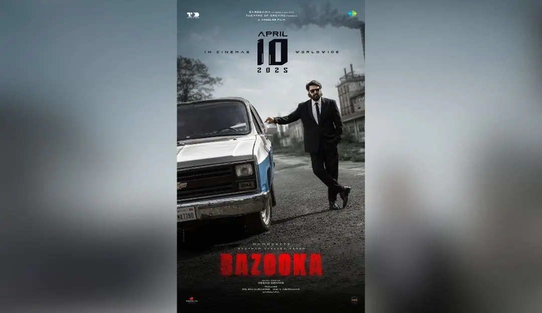 Bazooka poster | Photo: X / Mammootty