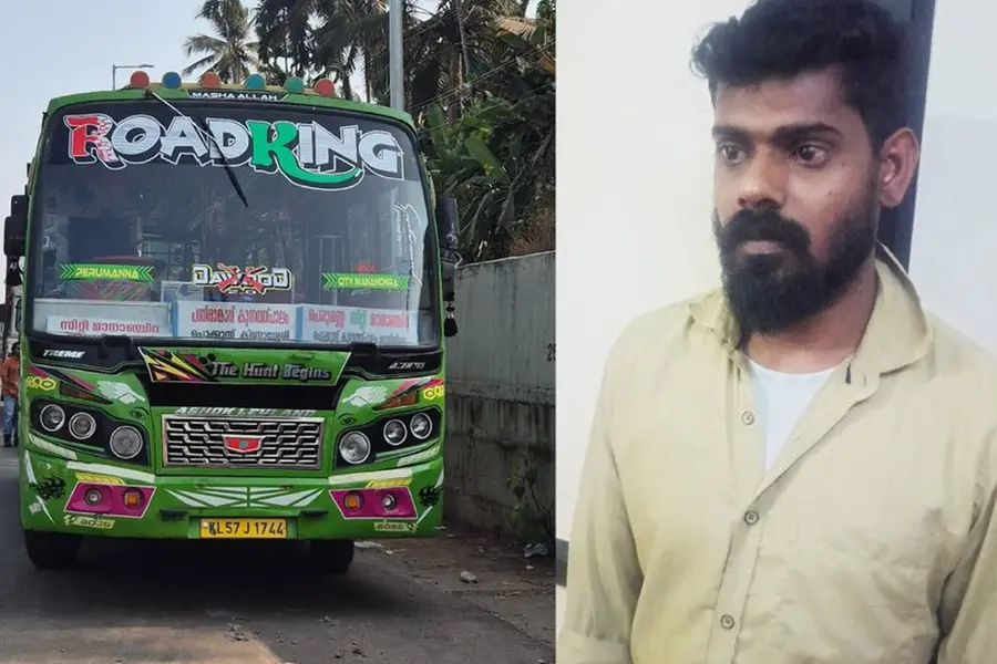 Bus driver arrested for driving under the influence of ganja in Kozhikode