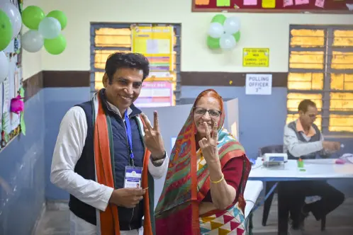 Delhi polls wrap up with 60 pc voter turnout