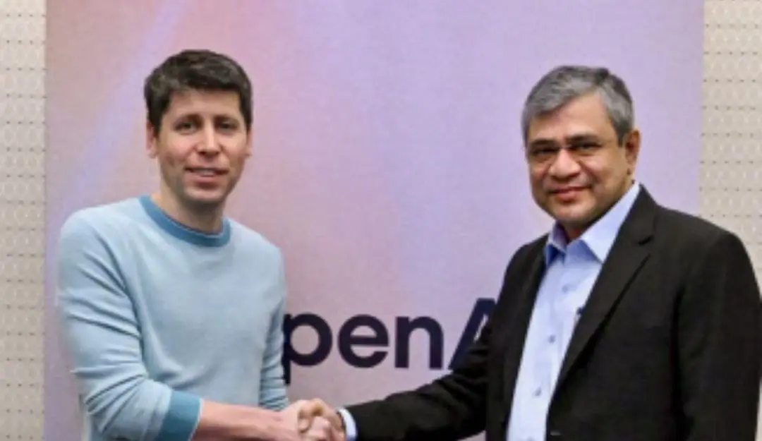 Sam Altman, Ashwini Vaishnaw