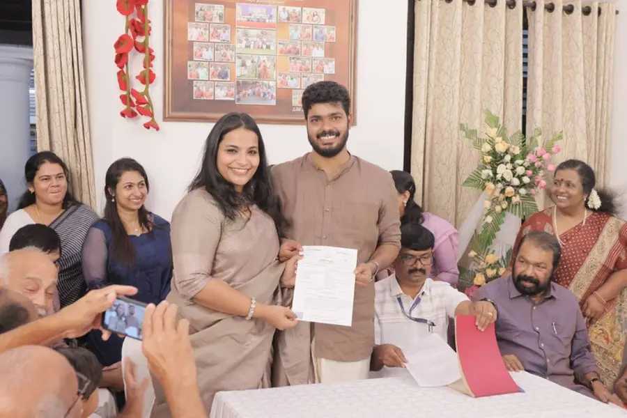 Marriage of son of Minister V Sivankutty held