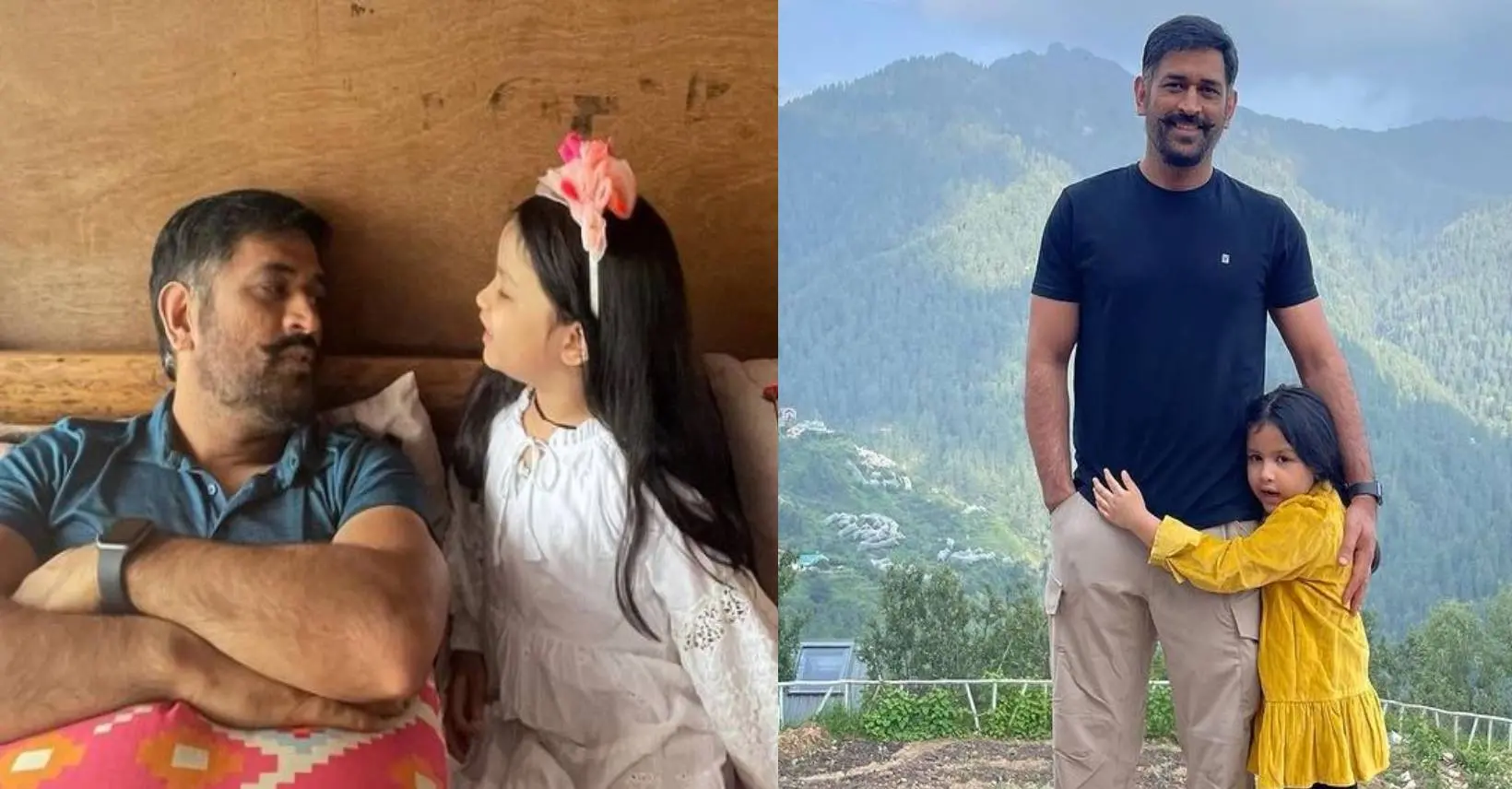Dhoni and Ziva | Photo: Instagram|zivasinghdhoni