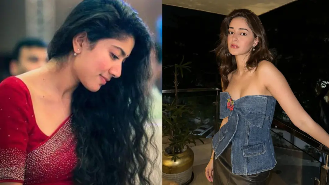 From (L) Sai Pallavi and Ananya Panday | Photos: Agenciex/X