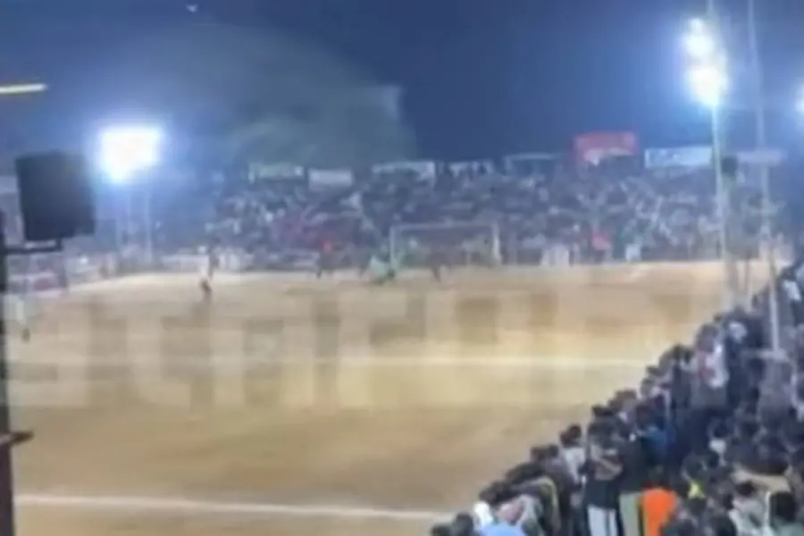 Football gallery collapses amid Sevens tournament in Palakkad; spectators injured | VIDEO