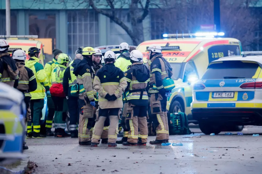 Swedish police say about 10 people killed in shooting at adult education center