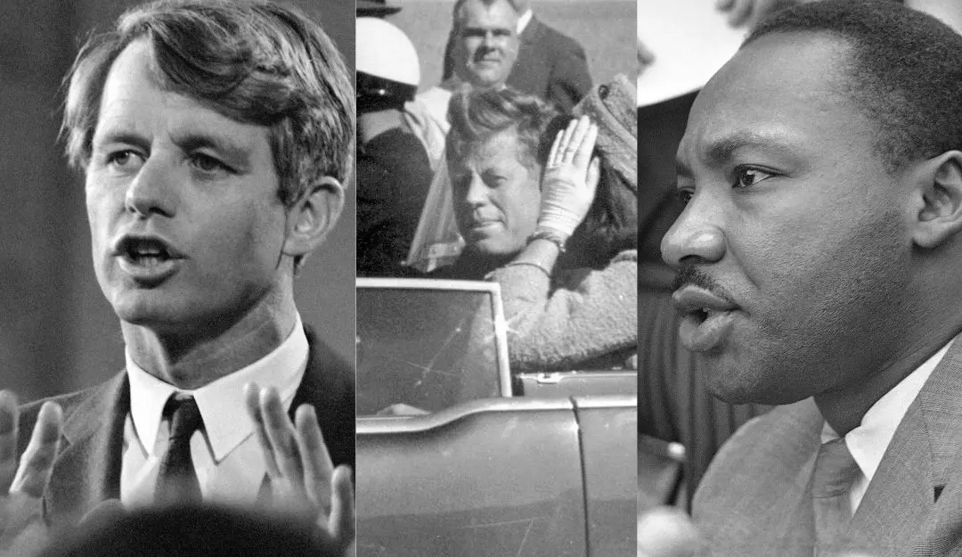Robert F. Kennedy, John F. Kennedy, Martin Luther King Jr (Photo: AP)