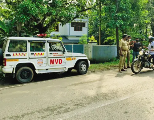 MVD inspection. A file photo for representation | Photo: Mathrubhumi
