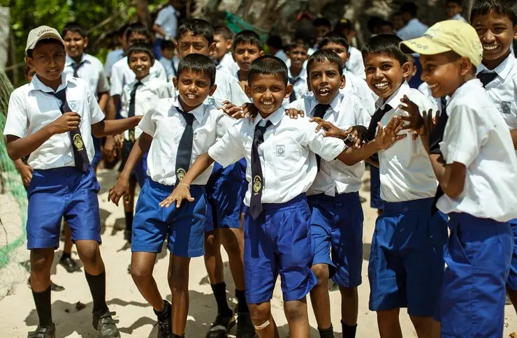 School children