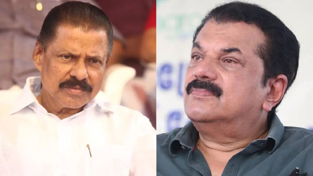 എം.വി.ഗോവിന്ദന്, മുകേഷ് എം.എല്.എ. | ഫോട്ടോ: മാതൃഭൂമി