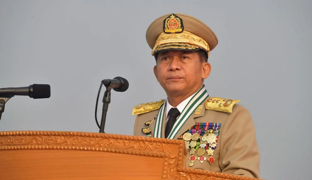 Myanmar's military chief Min Aung Hlaing | Photo: AFP