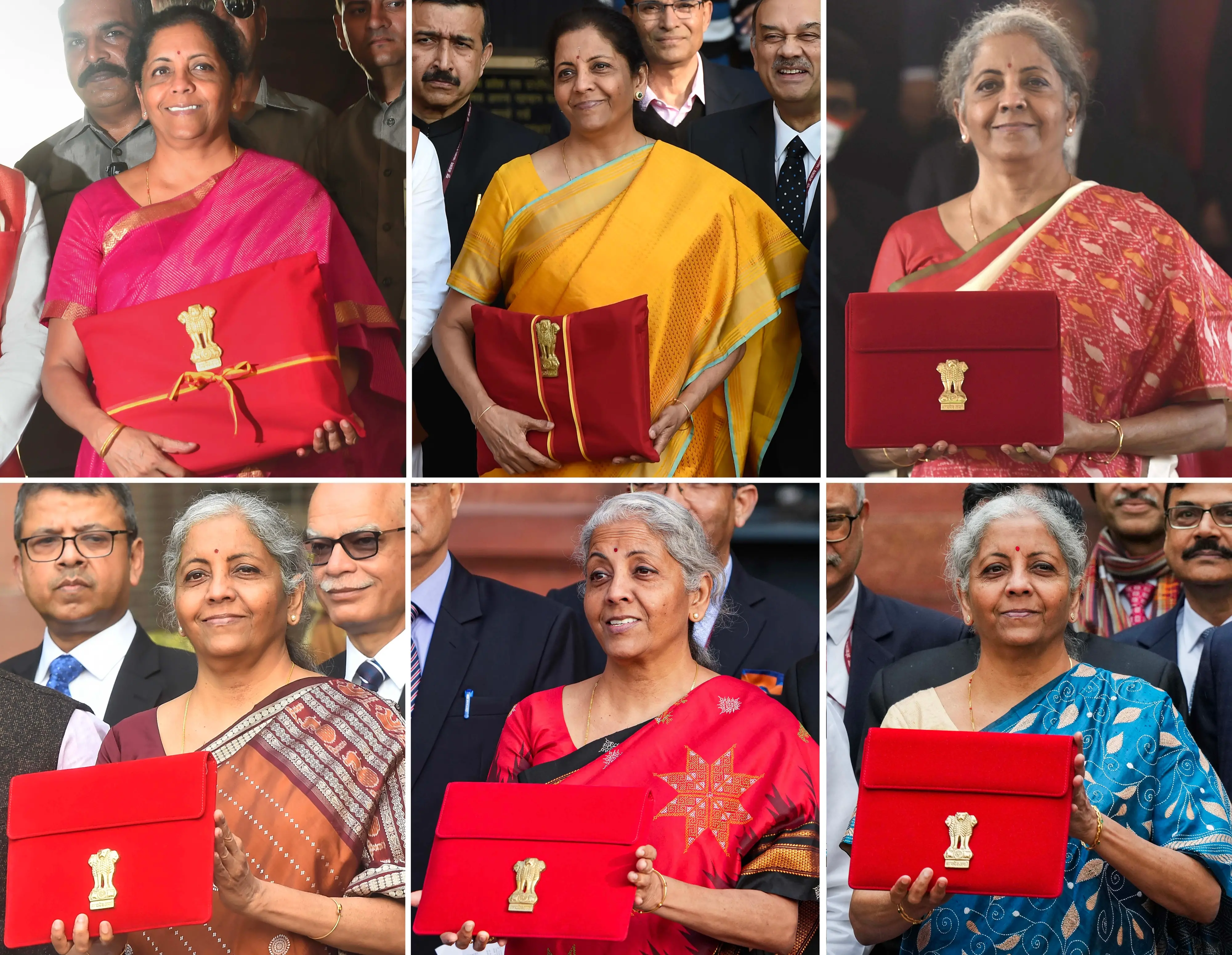 Nirmala Sitharaman's budget-day sarees