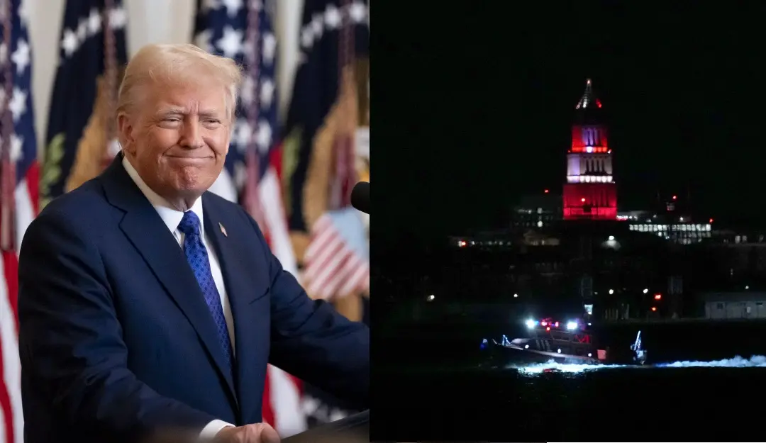 Donald Trump, The rescue operation near the airport